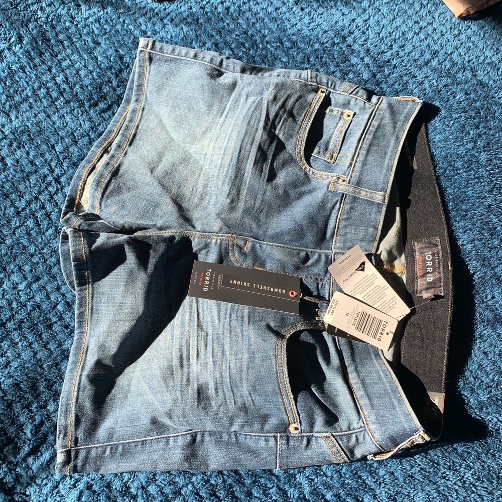 Jean Shorts Torrid Size 14